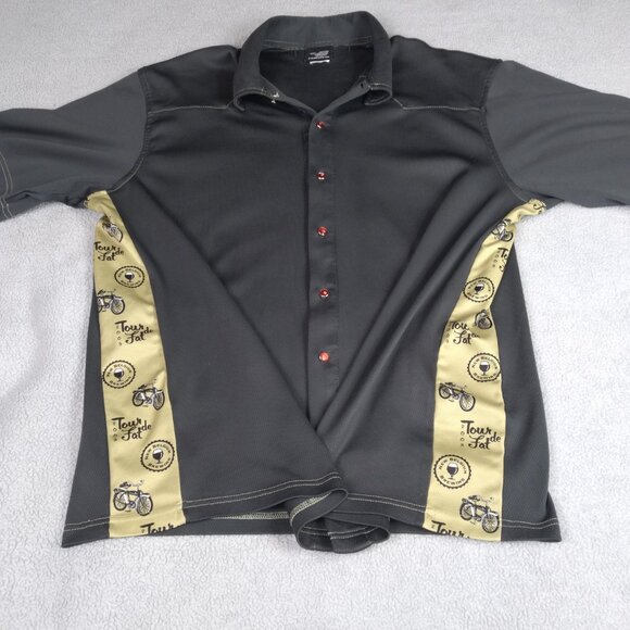Rare Tour de Fat New Belgium Brewing Bowling Shirt 2000s Denver Promo Vintage - Picture 4 of 16